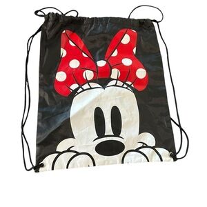 Disney girls Minnie Mouse drawstring backpack